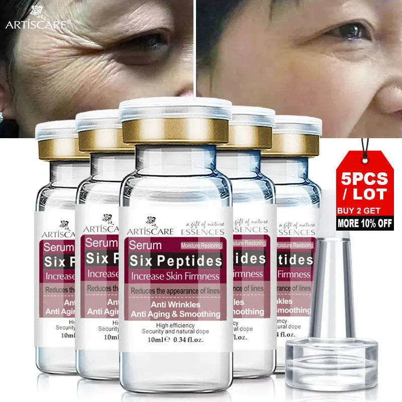 Peptides Face Serum 5pcs/Lot for Moisturizing Facial iquid