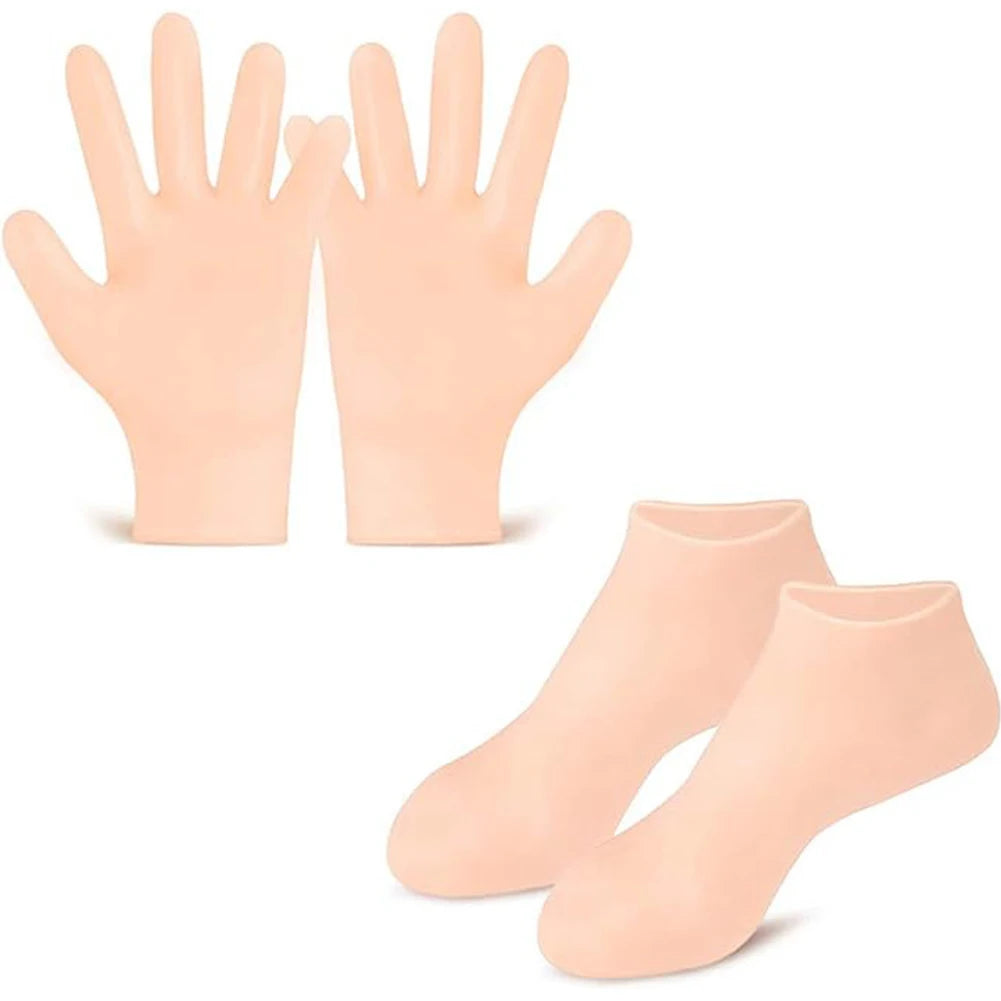 Moisturizing Gel Socks Exfoliating Spa Cracked Dead Skin Remove