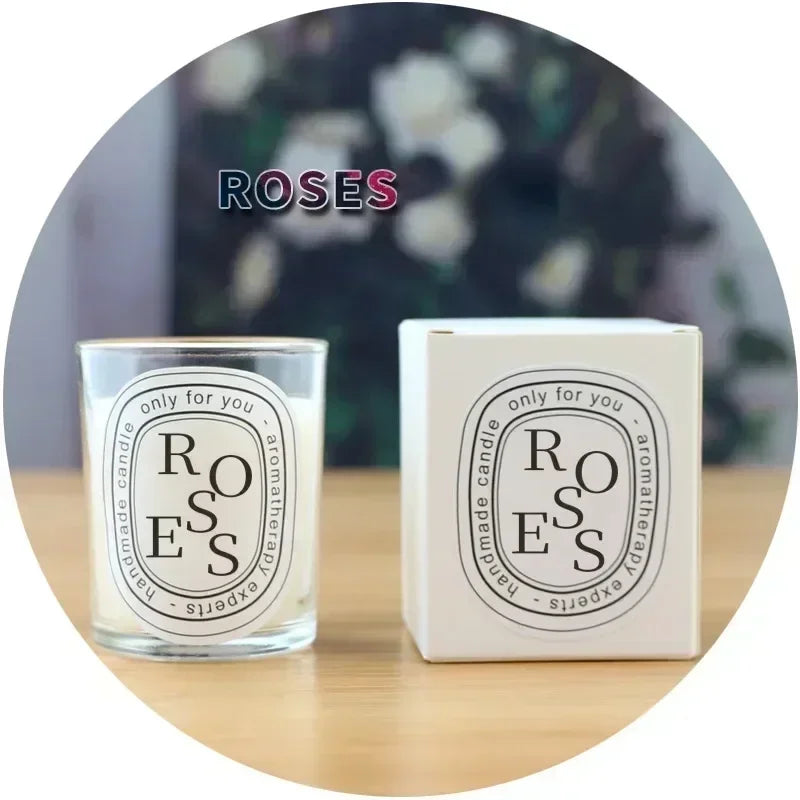 Romantic Vanilla Scented Fragrance Candle Gift Scented Aromatic Candles