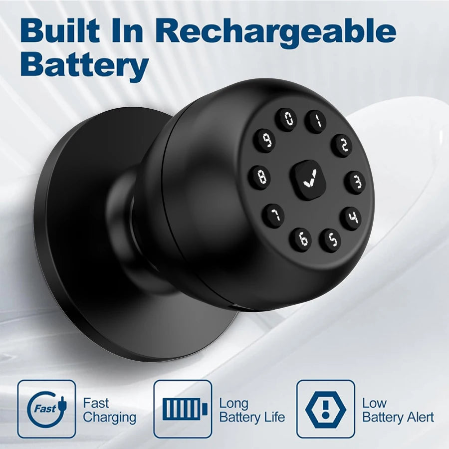 Smart lock Electronic lock Spherical lock Password smart lock
Keyless Indoor lock Security intelligent lock Smartlife
