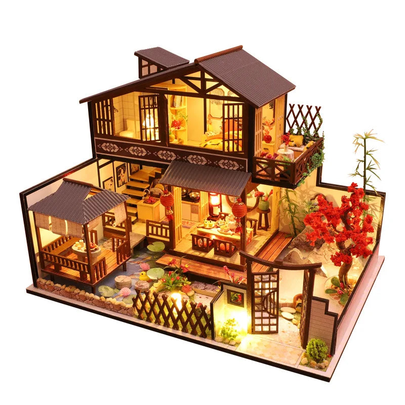 DIY Wooden Miniature Model Kit