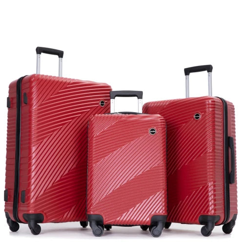 Hardshell Luggage Set,3 Piece Hardside Suitcases with Spinner Wheel
Lightweight Carry-on luggage 20" 24" 28"