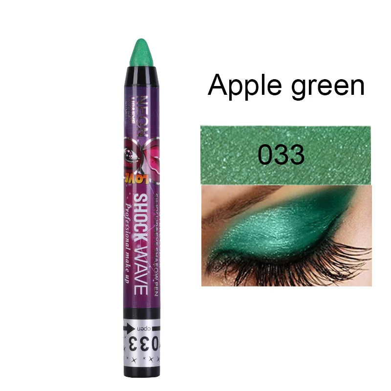 2 In 1 Eyeshadow Lipstick Stick Pencil
Waterproof Glitter Matte Eye Shadow Makeup Pigment Eyeshadow Pen