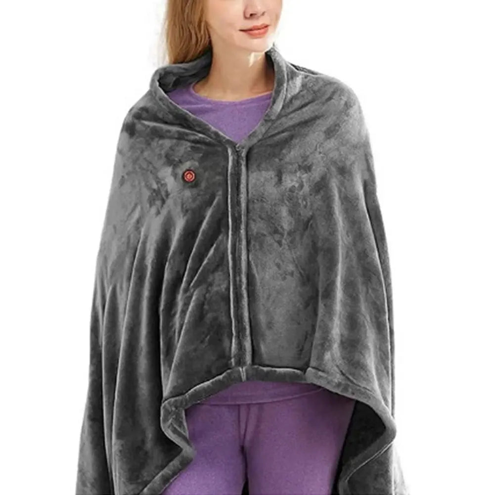 USB Electric Heated Blanket 3 Heating Levels Fleece Heated Blanket