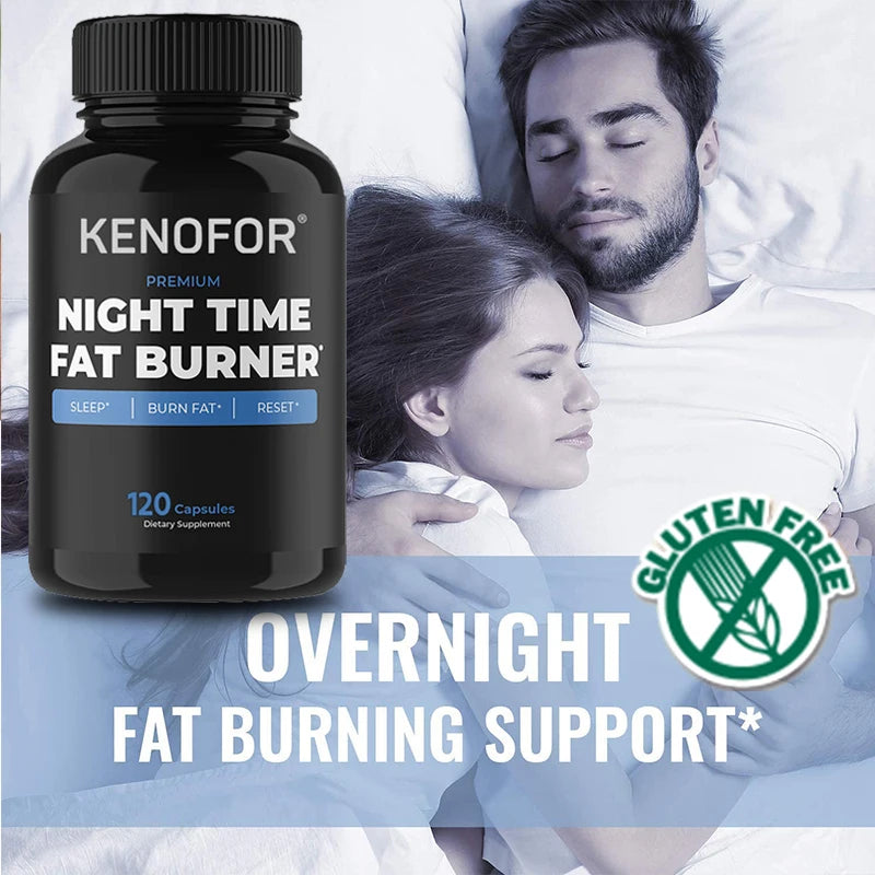 Nighttime Fat Burner -
Fat burning booster, helps metabolic cleansing, suppresses and controls appetite during sleep