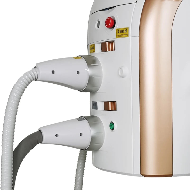 2 in 1 Permanent Hair Removal Equipment Acne Skin Laser Hair Removal Machine