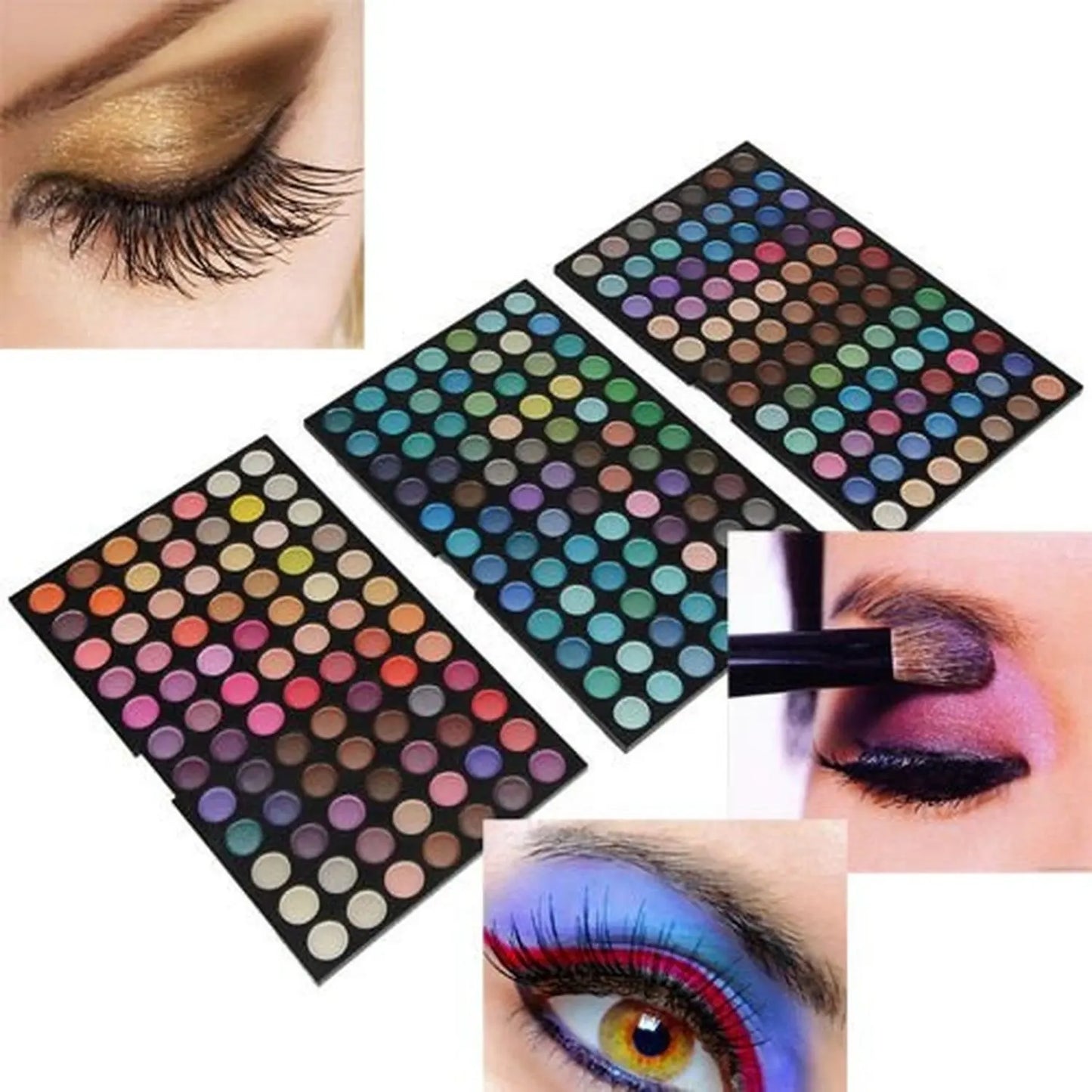 252 Colors EyeShadow Palette Makeup Matte,Shimmer and Metallic Shades