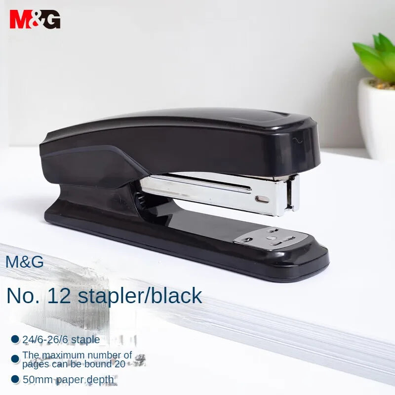 Dual Mode Stapler #12 Office Supplies Fits 24/6 & 26/6 Nail Patterns