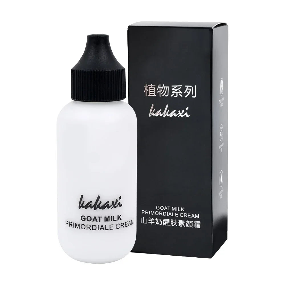 50ml Goat Milk Liquid Foundation Cream Waterproof Oil-control Cover
Acne Base Cream Makeup Moisturize Matte Concealer Cosmetic
