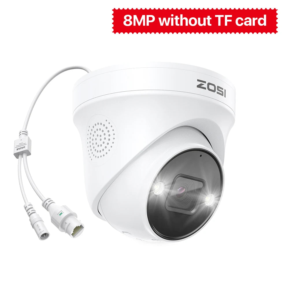 Dome PoE Camera Outdoor 2-Way Audio