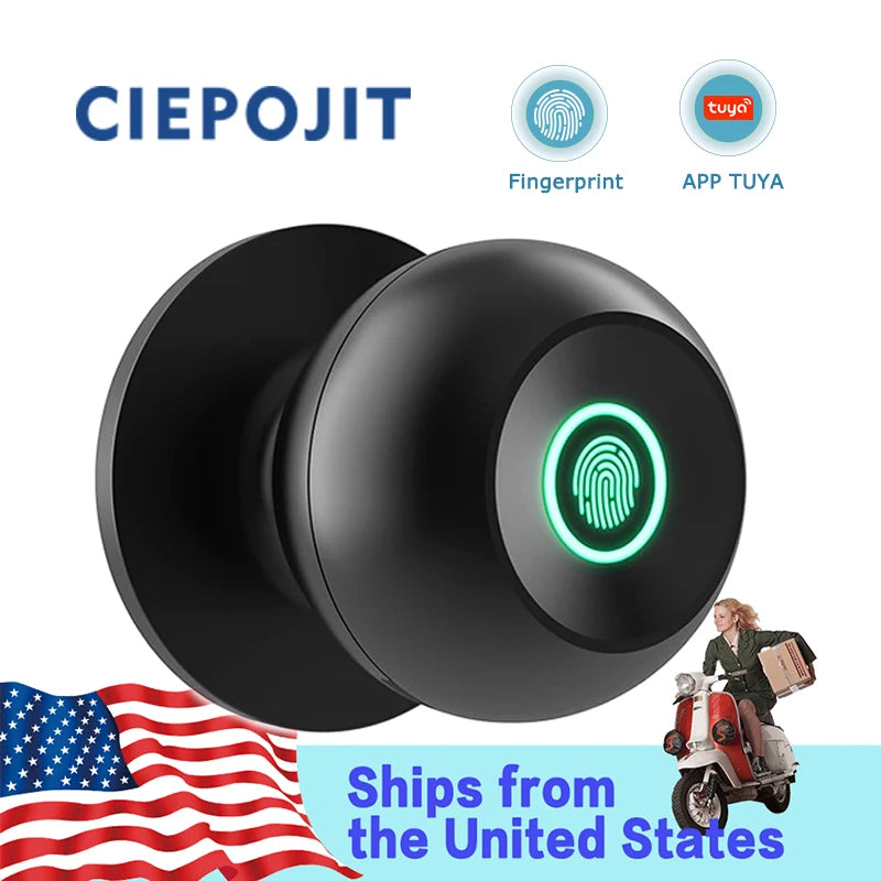 Fingerprint Lock Smart Lock with Bluetooth
Door Lock Keyless Entry with Fingerprint and Tuya App
