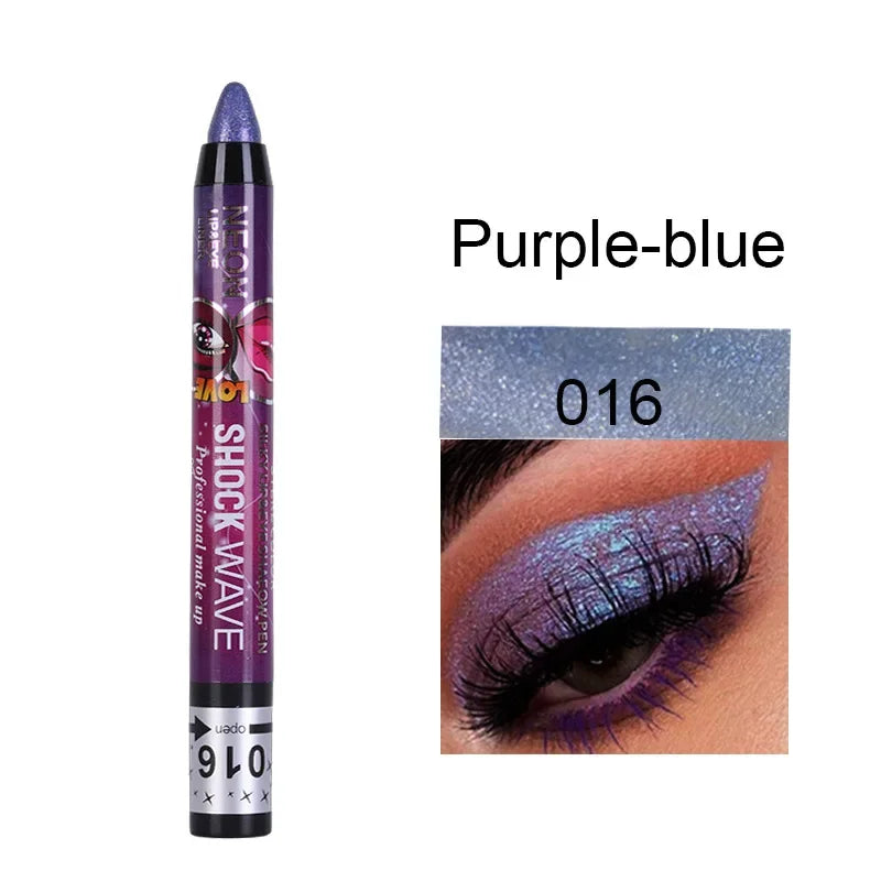 2 In 1 Eyeshadow Lipstick Stick Pencil
Waterproof Glitter Matte Eye Shadow Makeup Pigment Eyeshadow Pen
