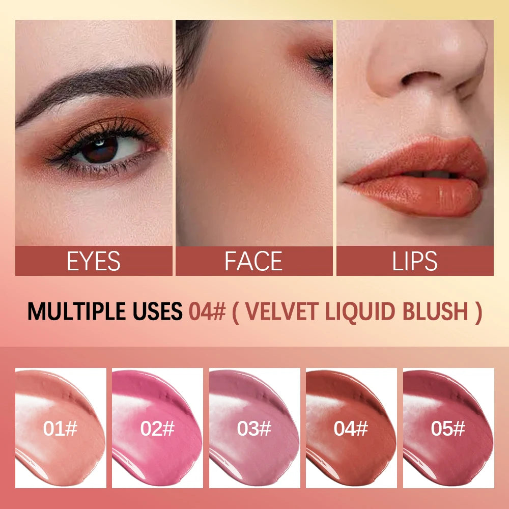 Liquid Blusher Real Makeup Blush Matte Palette Blusher