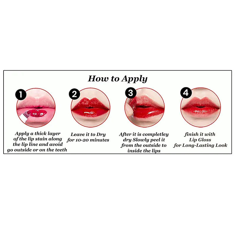 Lip Stain Tint Long Lasting Lip Gloss Sets