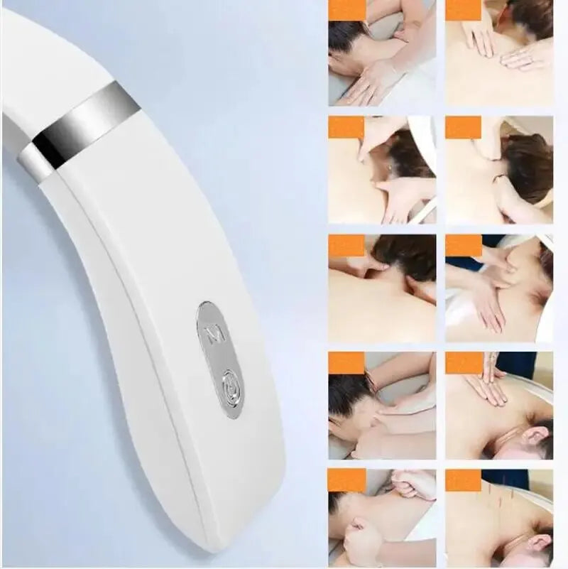 Portable Mini Neck Shoulder Massager Deep Massage Neck Warm