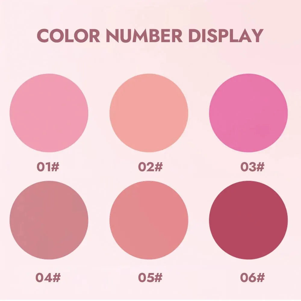 Airy Blush Clay Pigmented Powdery Cream Blusher
Long-Lasting Tender Look Uplifting Color Matte Girlish Blush