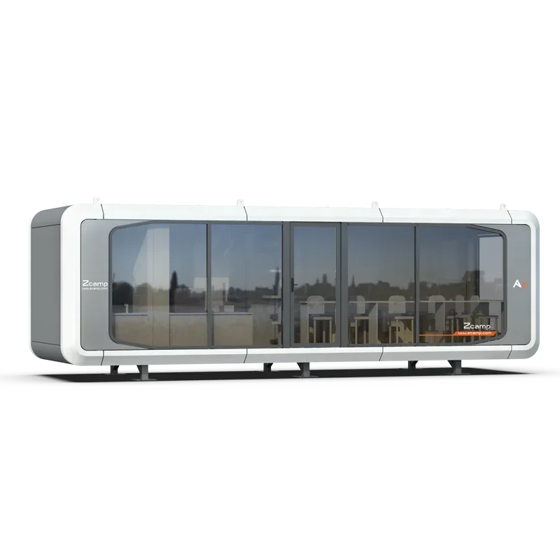 prefab houses Star Standard Outdoor Eco-friendly Material
Prefab Mobile House glass camping capsule house