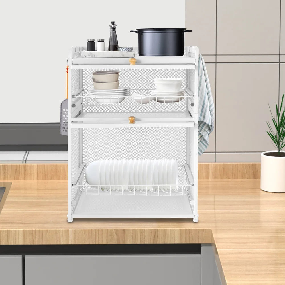 3-tier Drying Kitchen Dish Rack