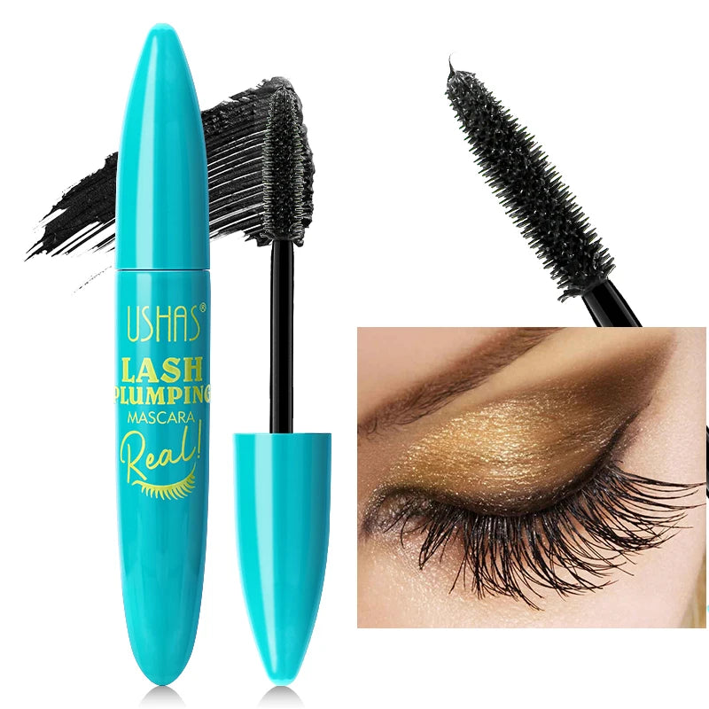 Ultra Long Lasting Mascara 4D Waterproof Mascara Liquid Fiber
360 Degree Spiral Brush Eyelashes Extension Makeup