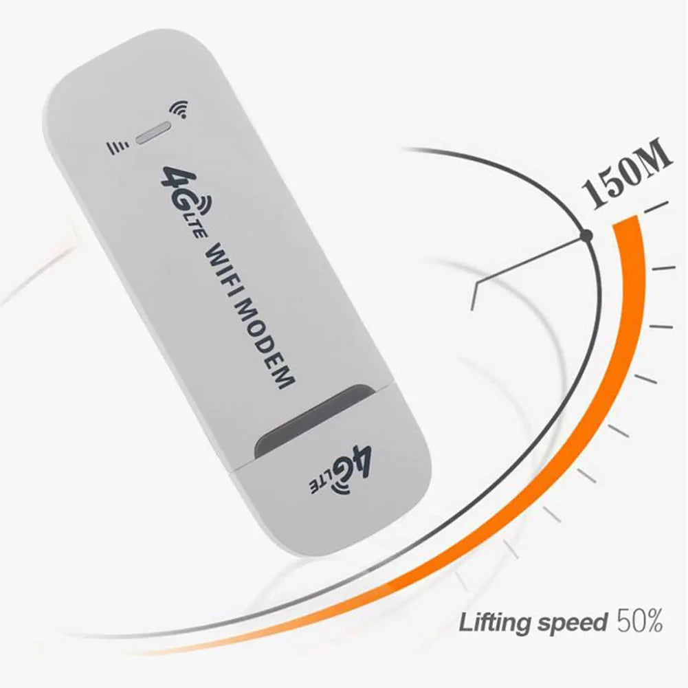 4G Wireless LTE WiFi Router
4G SIM Card Portable
150Mbps USB Modem Pocket Hotspot
Dongle Mobile Broadband for Home Office WiFi