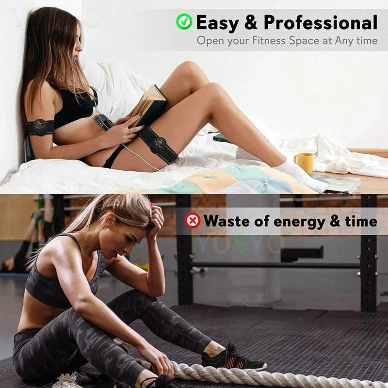EMS Muscle Stimulator Trainer Smart Fitness
Abdominal Training Electric Body Weight Loss Slimming Device