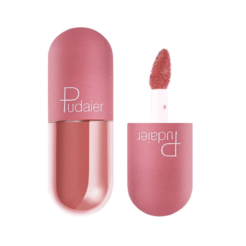 Long-Lasting,Capsule Lip Stain Non Stick
Non Fade, High Pigmented Matte Lipstick
