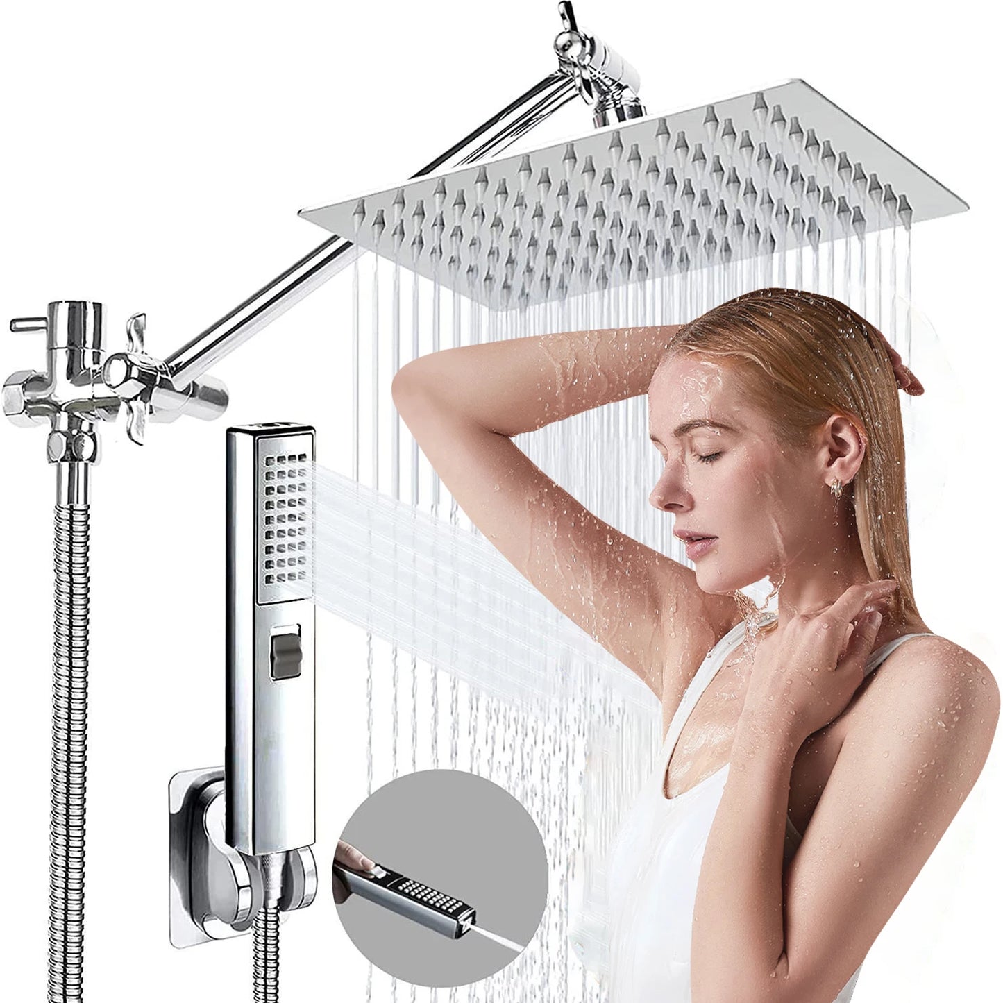 Bathroom chrome plated Shower