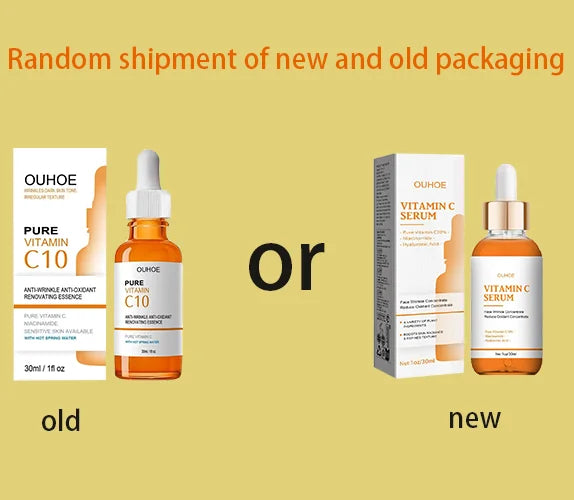 Vitamin C Wrinkle Remover Face Serum Lifting Firming Fade Fine Lines
Anti-aging Essence Whitening Brighten Nourish Skin Care