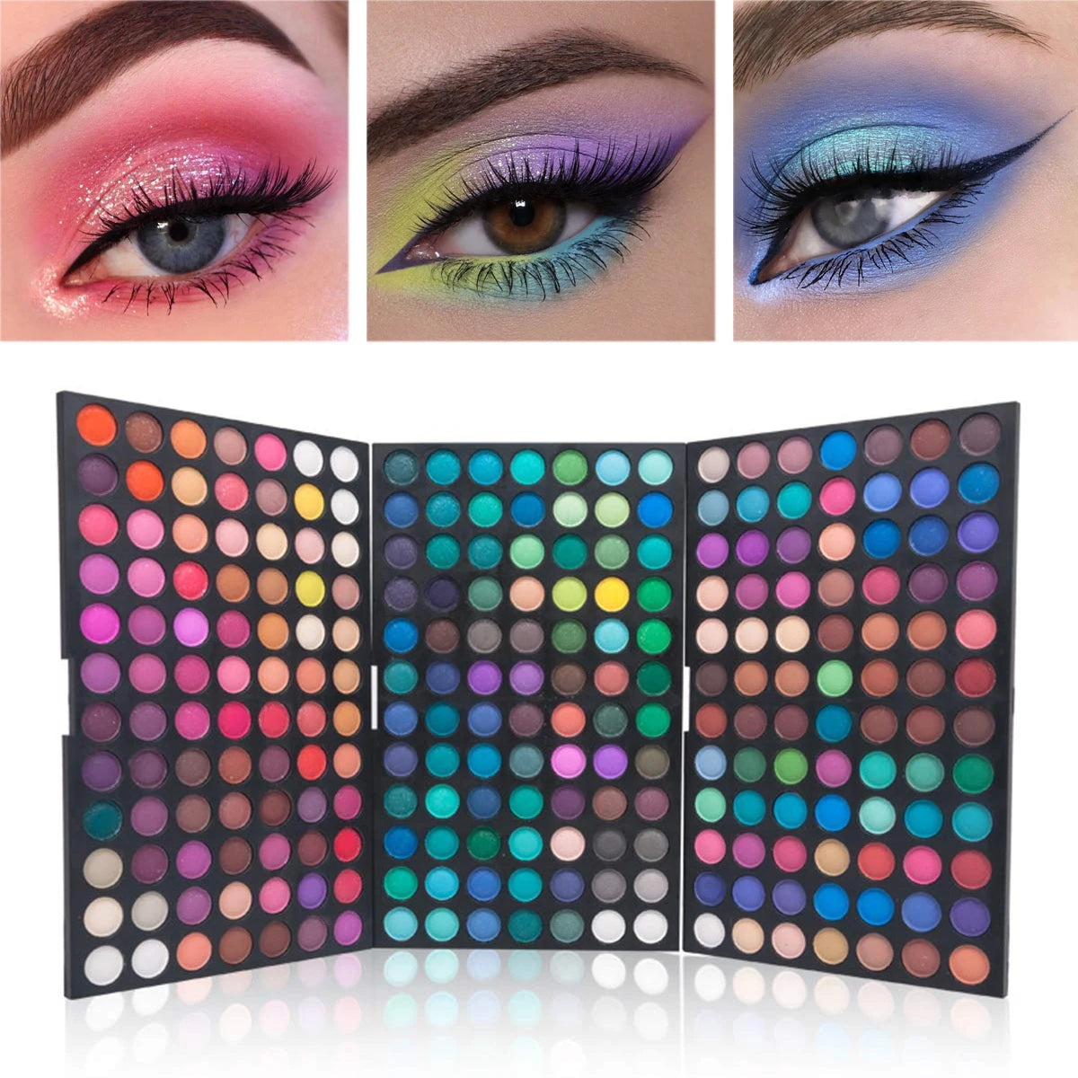 252 Colors EyeShadow Palette Makeup Matte,Shimmer and Metallic Shades