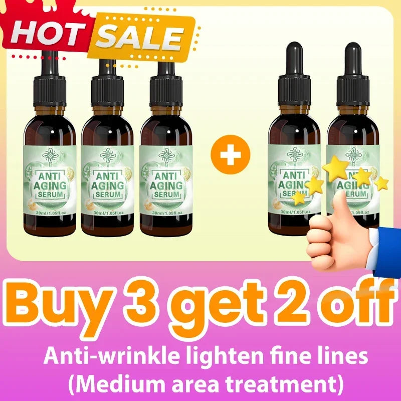 Wrinkles disappear, Anti aging face serum