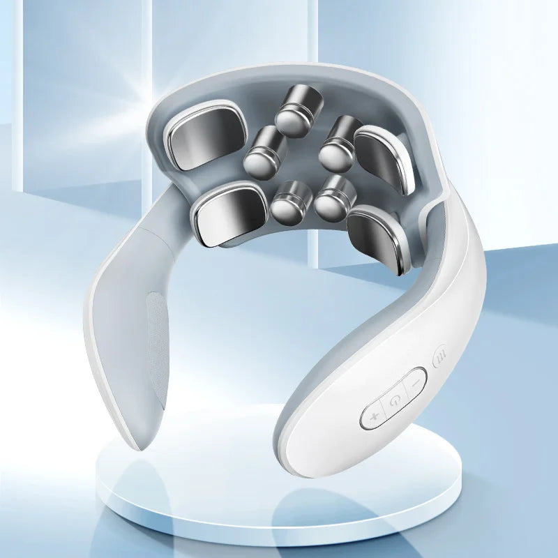 Smart Neck Massage Instrument Portable Shoulder Neck Massage
Cervical Vertebra Health Care Vibrator Heating Compress Massage