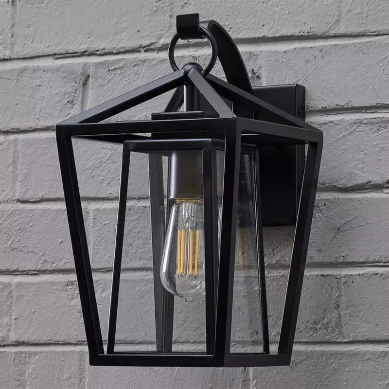 Outdoor Wall Light Fixtures, Exterior Waterproof Lanterns,
Porch Sconces Wall Mounted Lighting with E26 Sockets & Glass Shades