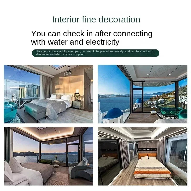 Modern Prefabricated sunroom tiny casa containers homes
mobile modular office pods portable prefab prefabricated