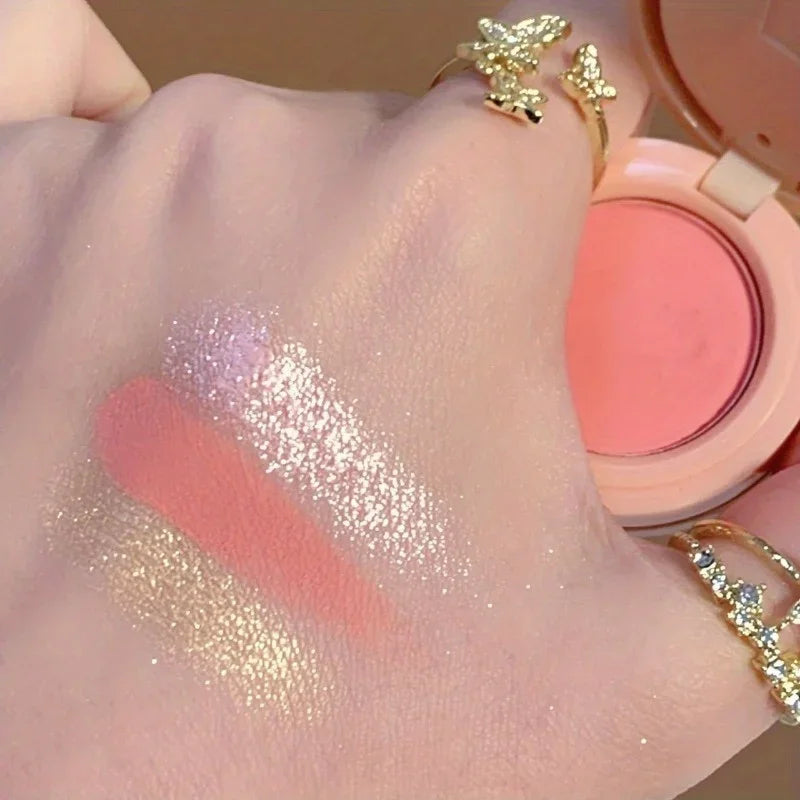 3in1 Blush Palette Pressed Highlighter Palette
LongLasting Waterproof Matte Highlighter Shimmer Blush Makeup