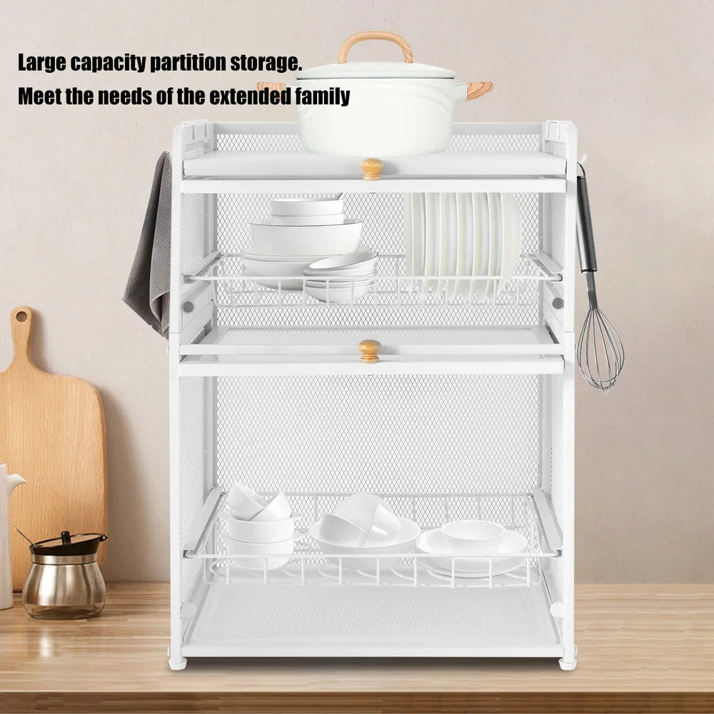 3-tier Drying Kitchen Dish Rack