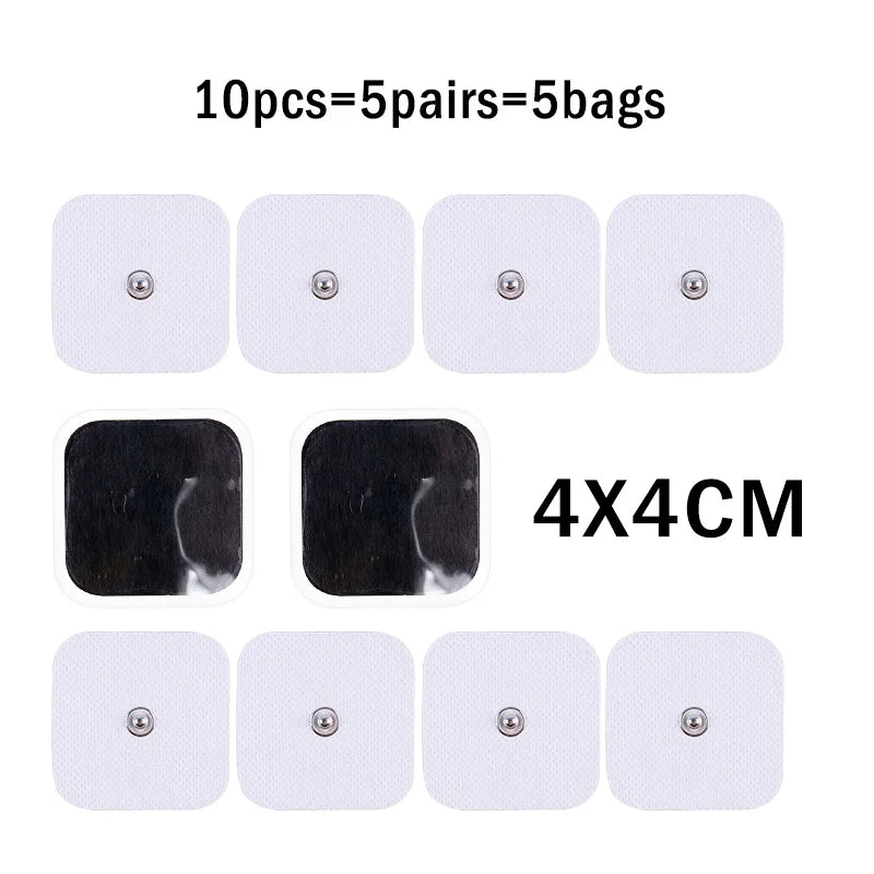 10/20Pcs High Quality Nerve Stimulator Silicone Gel Electrode Pads
for Tens Electrodes Digital Therapy Machine Body Massage Tool