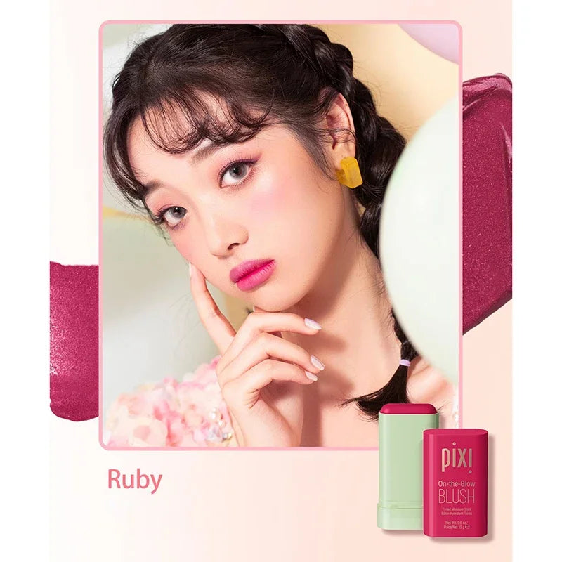 Cheek 3-in-1 Lip Tinted Moistured Blush Stick
Silky Brighten Blush Cream Blusher Cosmetics Tubes Matte Contour
