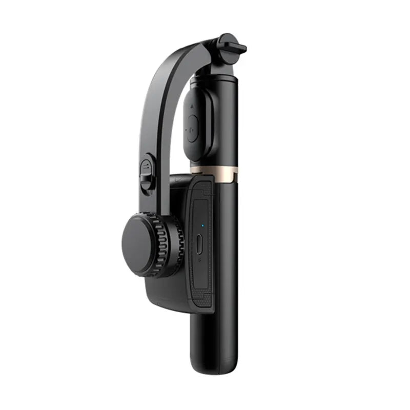 2024 New Gimbal Stabilizer Selfie Stick Wireless Foldable Tripod
Bluetooth Shutter Monopod for IOS Android