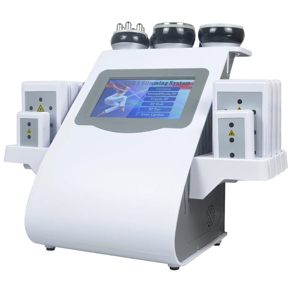 Ultrasonic 40K Cavitation Machine Vacuum Weight Loss Body Slimming Device
Anti-cellulite Fat Burner Cellulite Massage Equipment