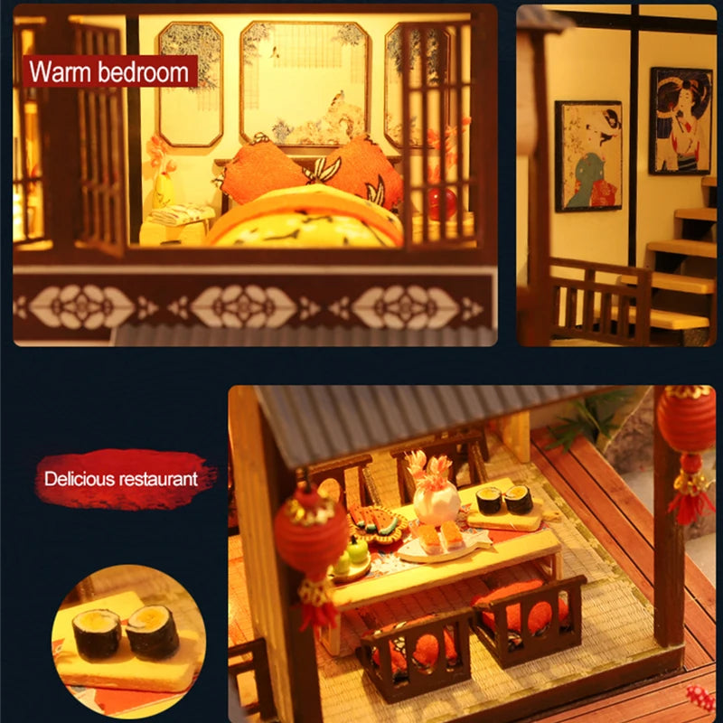DIY Wooden Miniature Model Kit