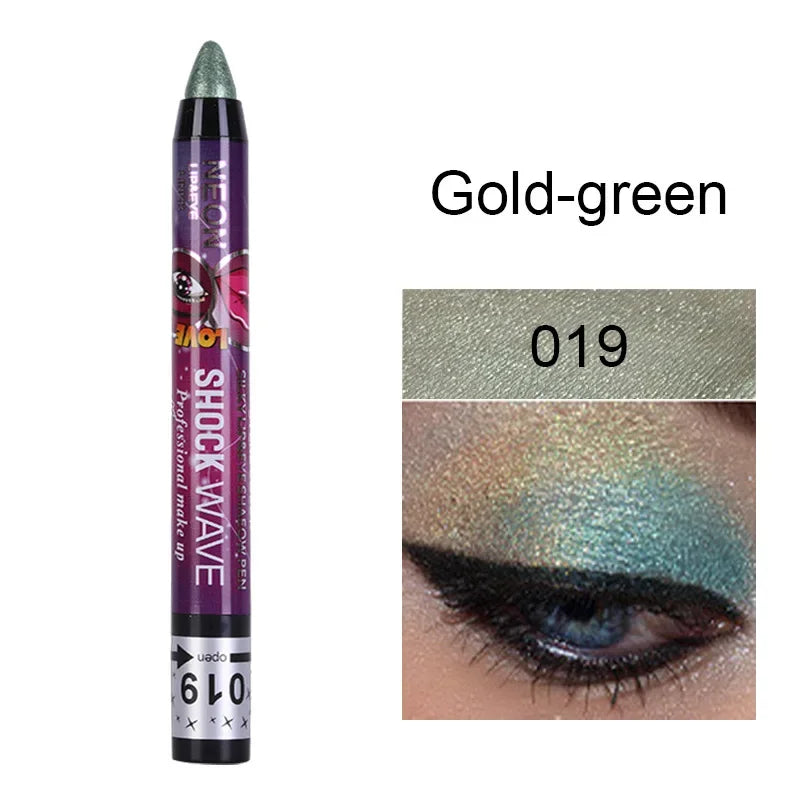 2 In 1 Eyeshadow Lipstick Stick Pencil
Waterproof Glitter Matte Eye Shadow Makeup Pigment Eyeshadow Pen