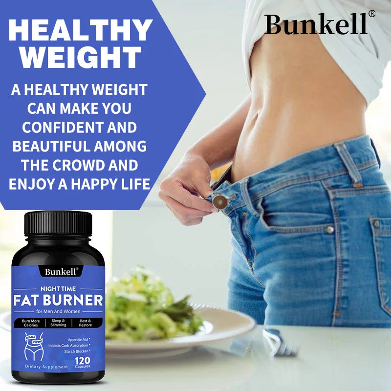 Nighttime Fat Burner - Helps Promote Metabolic Cleansing
Inhibits Fat Accumulation, and Appetite Control During Sleep