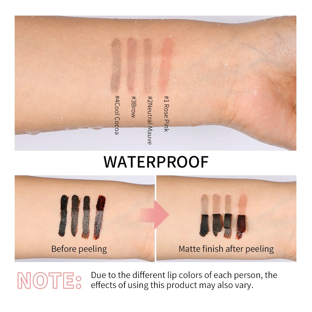 Waterproof Lip Liner Peel Off Tattoo Lipgloss Long Lasting Matte Lips Stain Cosmetic