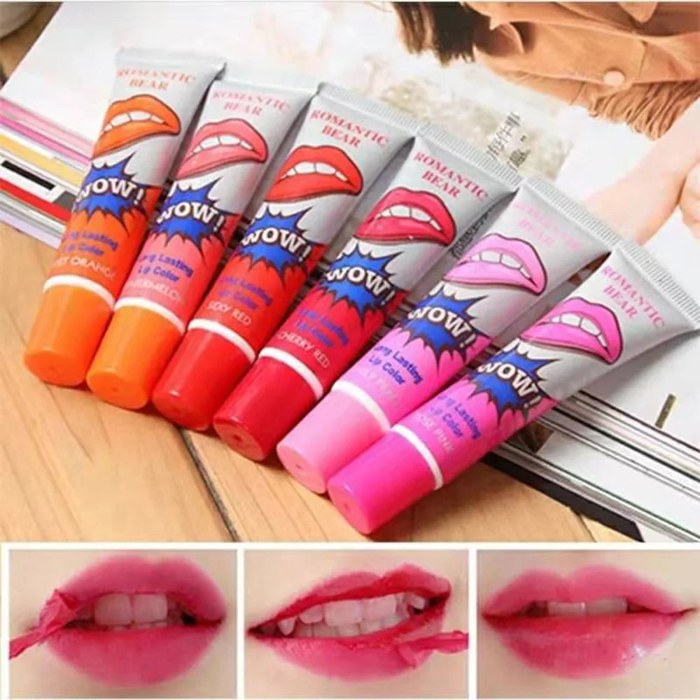 Amazing Peel Off Liquid Lipstick Waterproof Long Lasting Lip Gloss Moisturizing Lip Stain