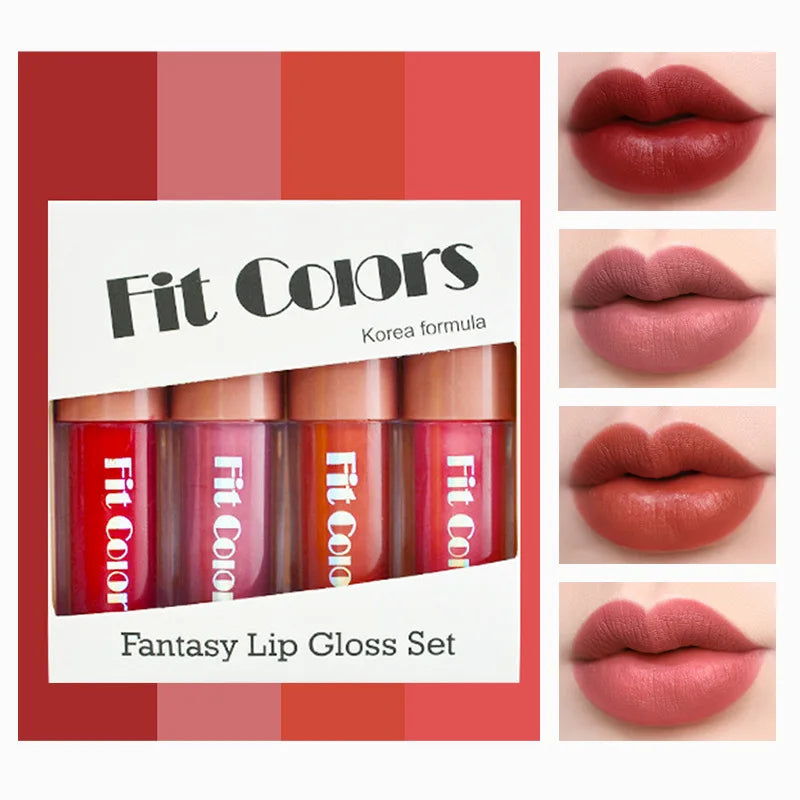 Lipsticks Set Make Up For Women Beauty Cosmetics
Matte Lipsticks Waterproof Long lasting Liquid Lip Tint Stain
