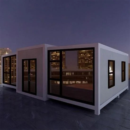 NEW NEW NEW 1Factory Direct Supply Prefabricated 20Ft Expandable
Container Houses Prefab Living Villa Folding Portable Mobile Tin
