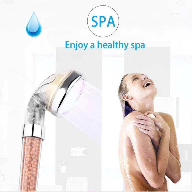 High Pressure 7-color Shower Head \