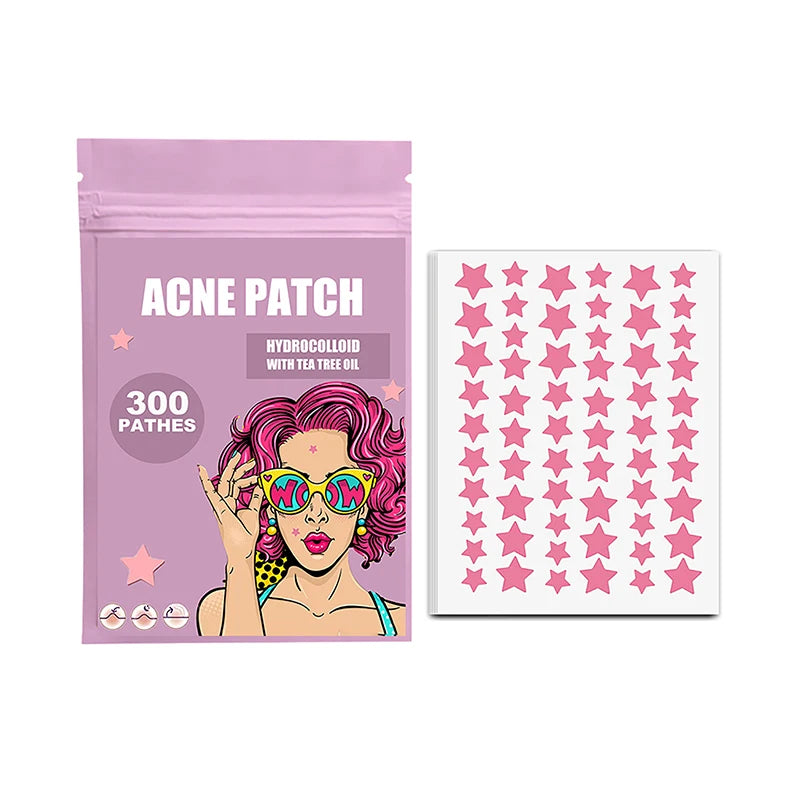 300/600/1200 PCS/SET Star Pimple Patch Acne Colorful
Invisible Acne Removal Skin Care Stickers Concealer Face Spot Beauty