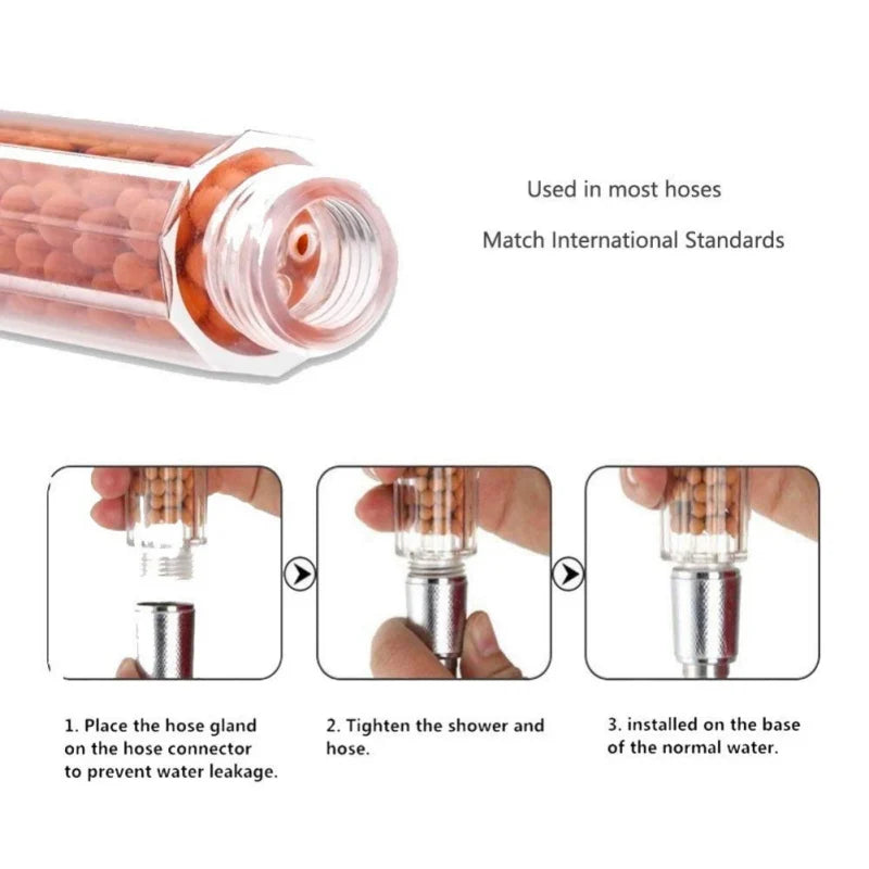 High Pressure 7-color Shower Head \