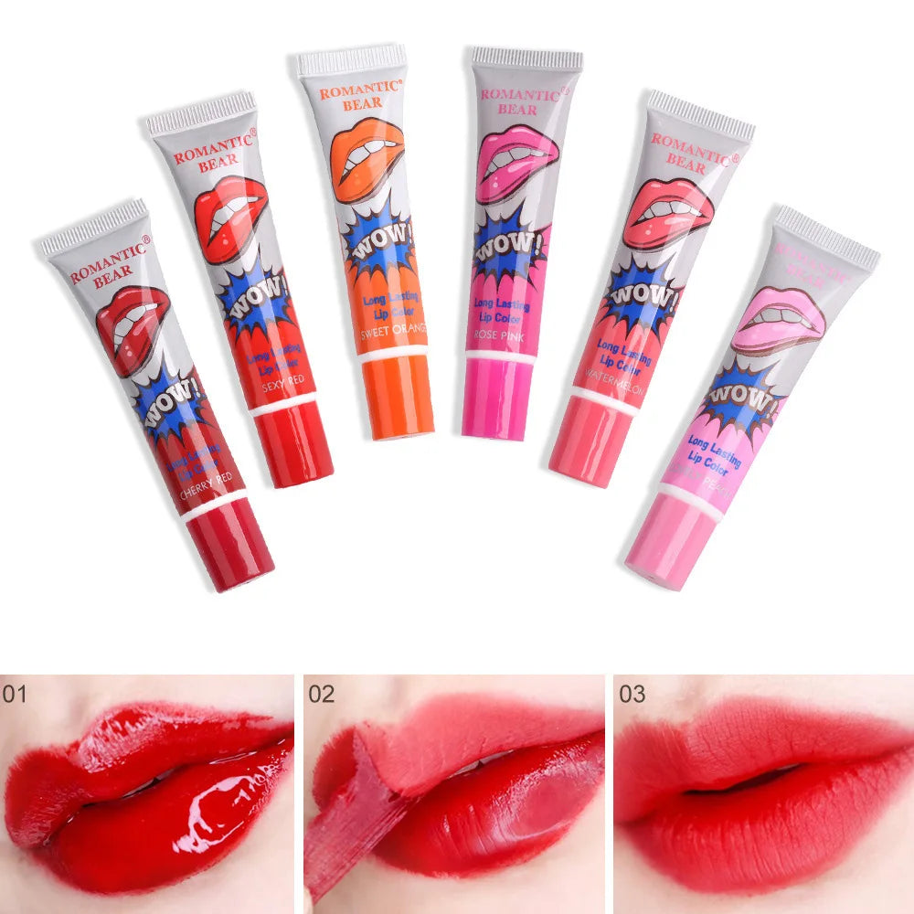 Amazing Peel Off Liquid Lipstick Waterproof Long Lasting Lip Gloss Moisturizing Lip Stain